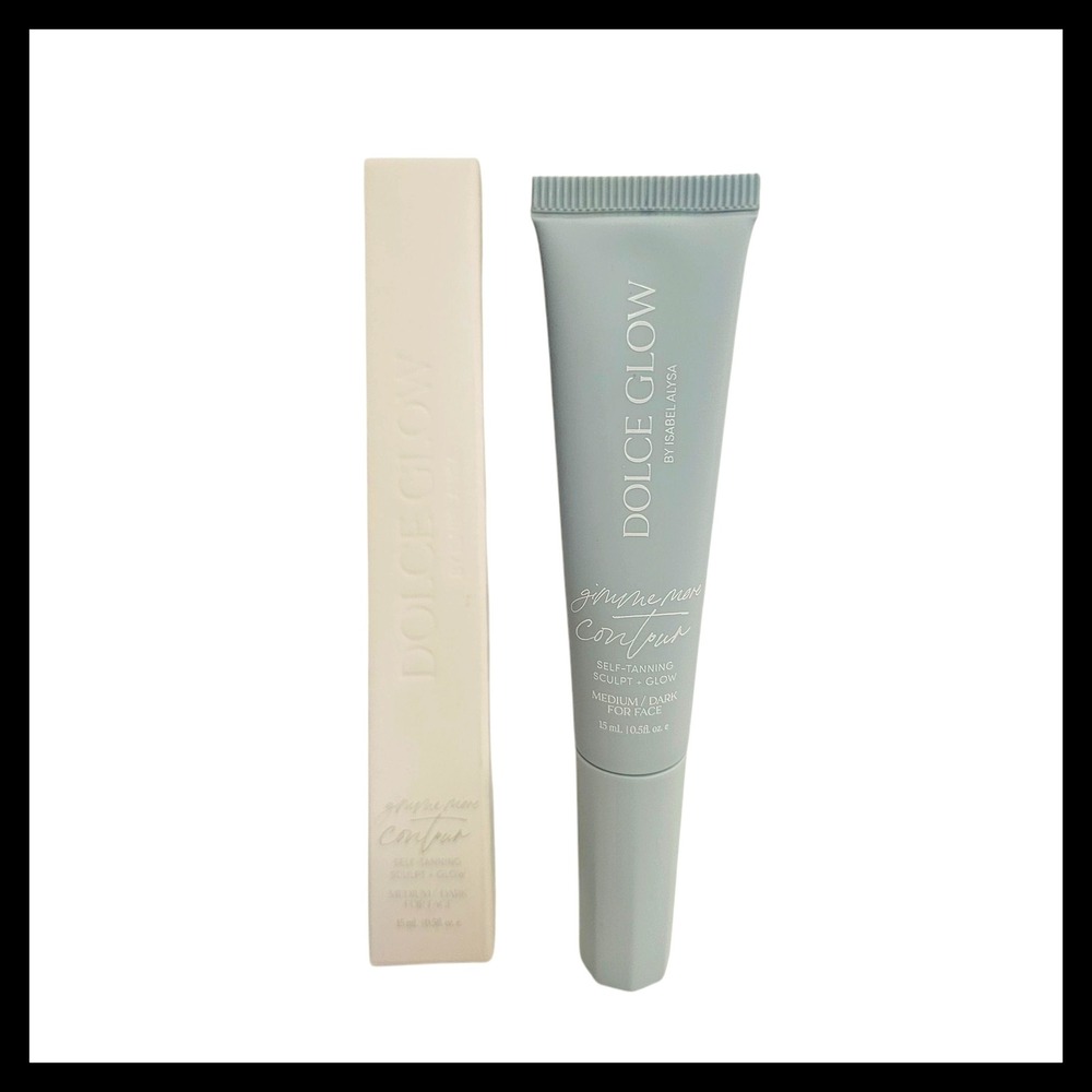 Dolce Glow Gimme More Contour Self-Tanning Sculpt + Glow Medium/Dark‎ 0.5 fl oz